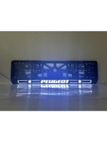 Рамка для номера с подсветкой W.LAIN 2.0 Peugeot.