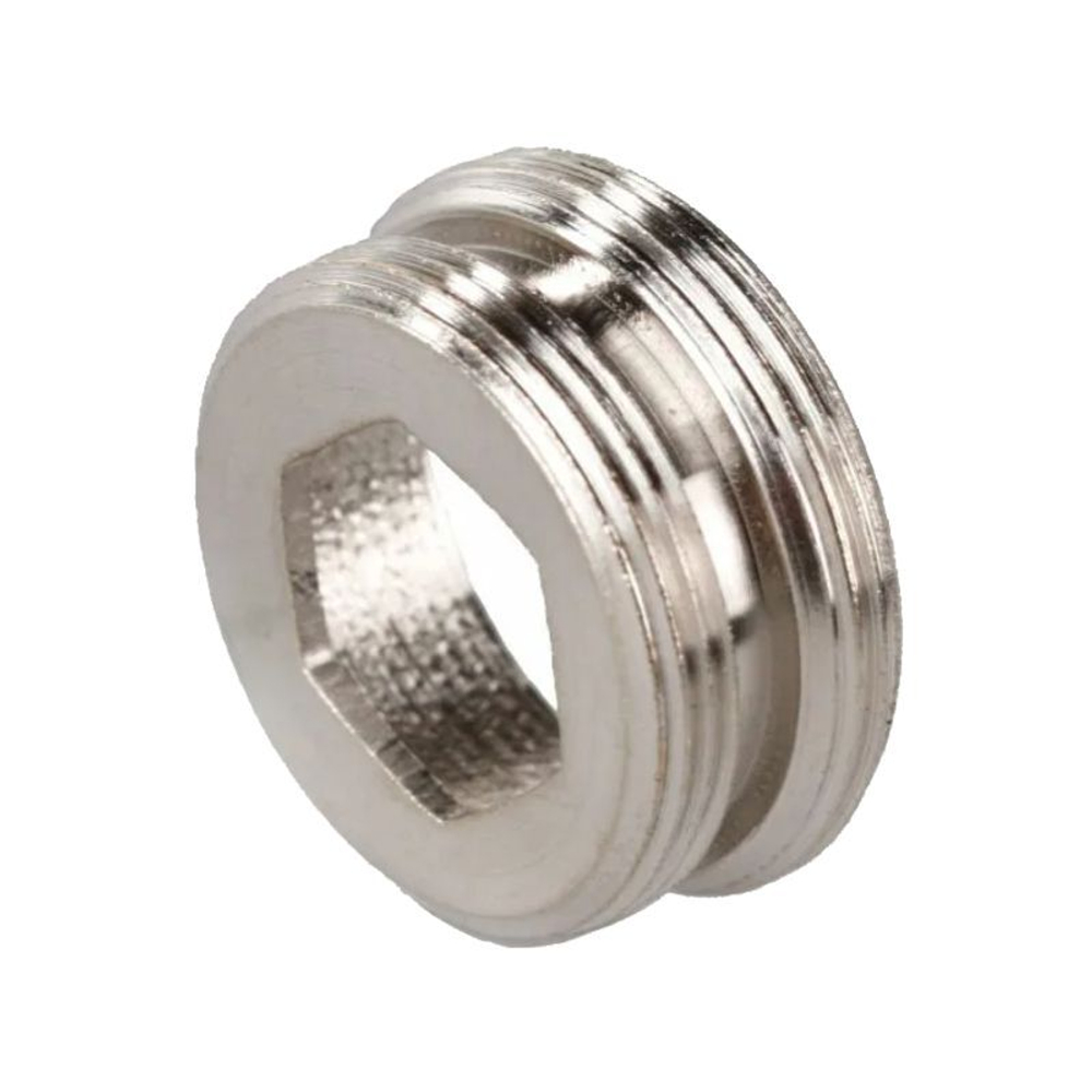 Фитинг DT-25 переходник 22мм(НР) x 24мм(НР) метал.