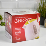 Чайник электрический 1л ENERGY E-234, синий