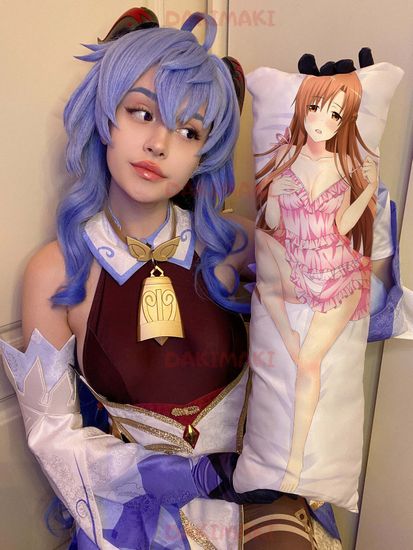 Мини дакимакура Асуна Юки из Мастера меча онлайн арт. M0585, 60х20 см