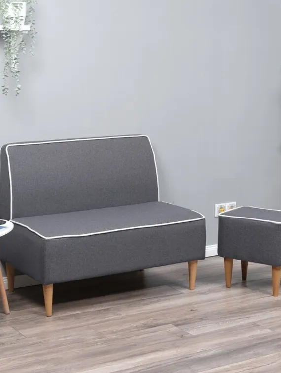 Диван &quot;Одос&quot; рогожка Neptune графит