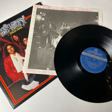 Винтажная виниловая пластинка LP Yesterday And Today Struck Down (Japan 1978) (No Obi) Pleasure In My Heart