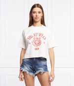 футболка The Kooples - кремовый (FTSC24020K)