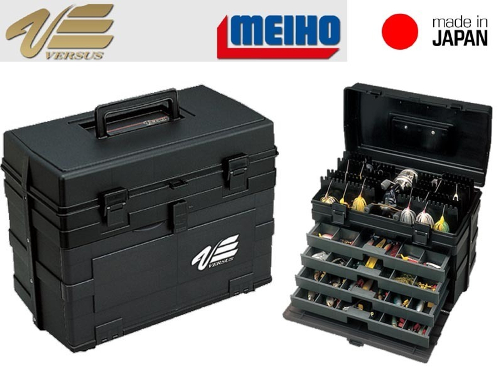 Ящик рыболовный Meiho Versus VS-8010 Black