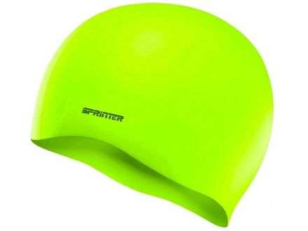 Шапочка для плавания SPRINTER однотонная: SH  (Салатовый)