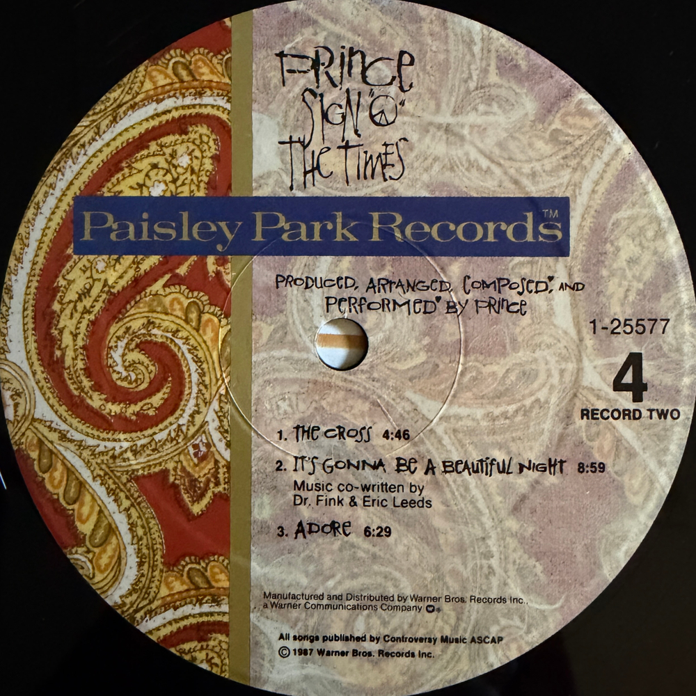 Prince – Sign "O" The Times 2LP (США 1987г.) Т
