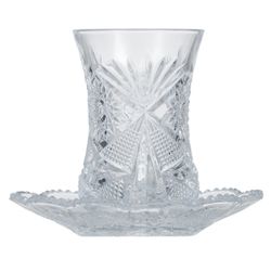 Набор чайный Gipfel Bosfor 52759 2 армуда 90 мл, 2 блюдца 12 см