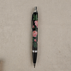 Ручка шариковая "Пионы" с ручной росписью