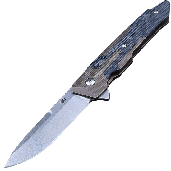 Складной нож Spartan Blades KRANOS-First production SB/SF6SWBZBK c клинком из стали CPM-S35VN, рукоять титан / G10