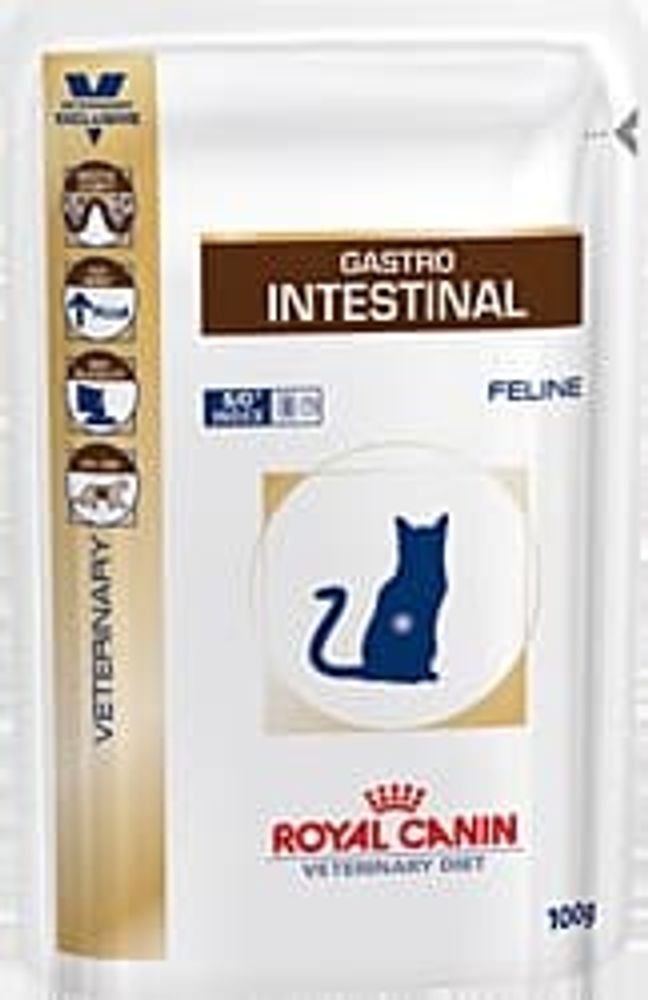 *Royal canin 100г. Gastro Intestinal влаж. диета для кошек с проблемами пищеварения(Уценка) *Royal canin 100г. Gastro Intestinal влаж. диета для кошек с проблемами пищеварения(Уценка)