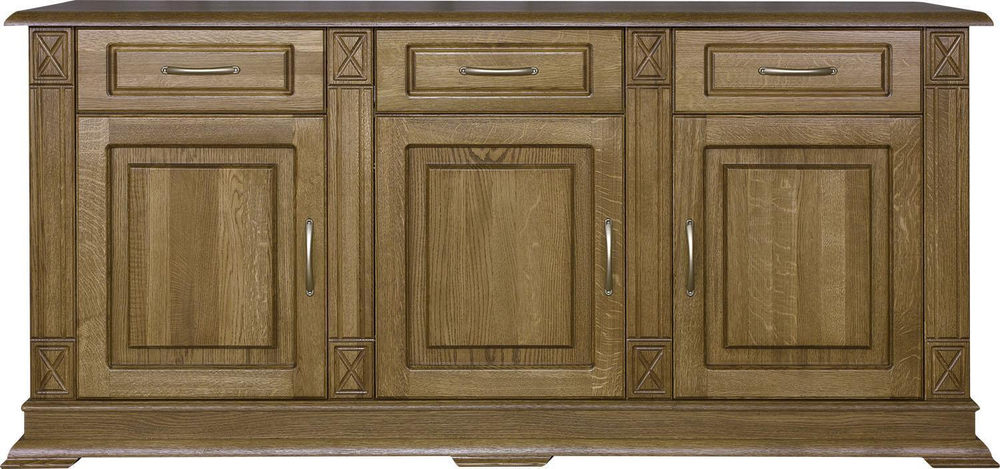 Тумба "Верди Классик" П1.0487.0.03 (Дуб рустикаль, Массив)