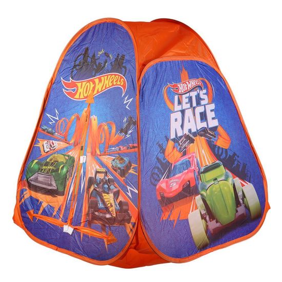 Палатка детская игровая ХОТ ВИЛС 81х90х81см, в сумке Играем вместе