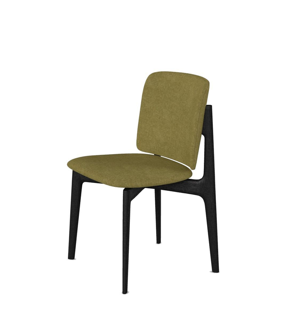 Дизайнерский стул LOTUS lamb olive