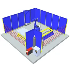 Роботизированный сварочный комплекс CRP-SWC-14(20)-WT-WB1K