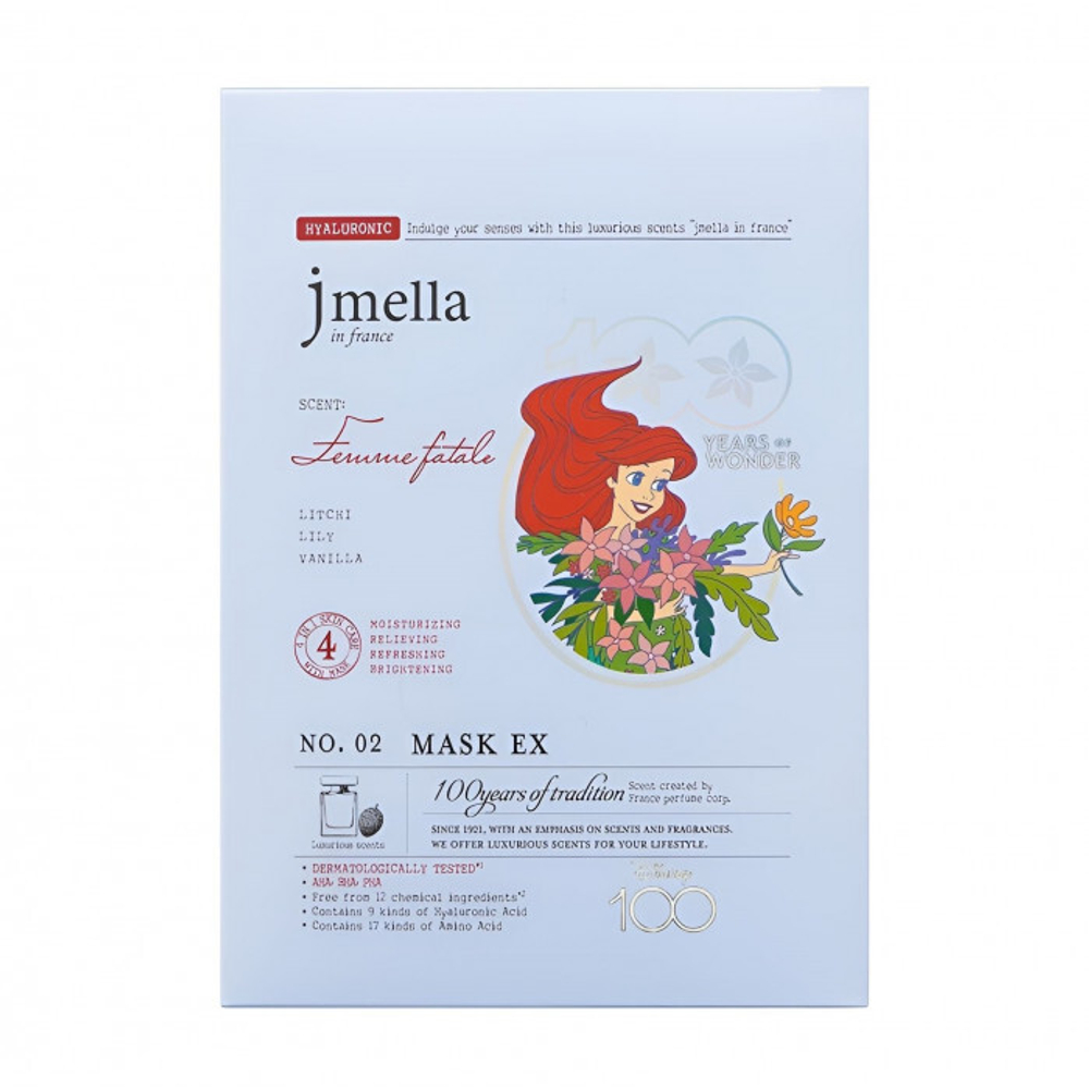 Тканевая маска "Роковая женщина" JMELLA In France Femme Fatale Mask Ex X Disney 100