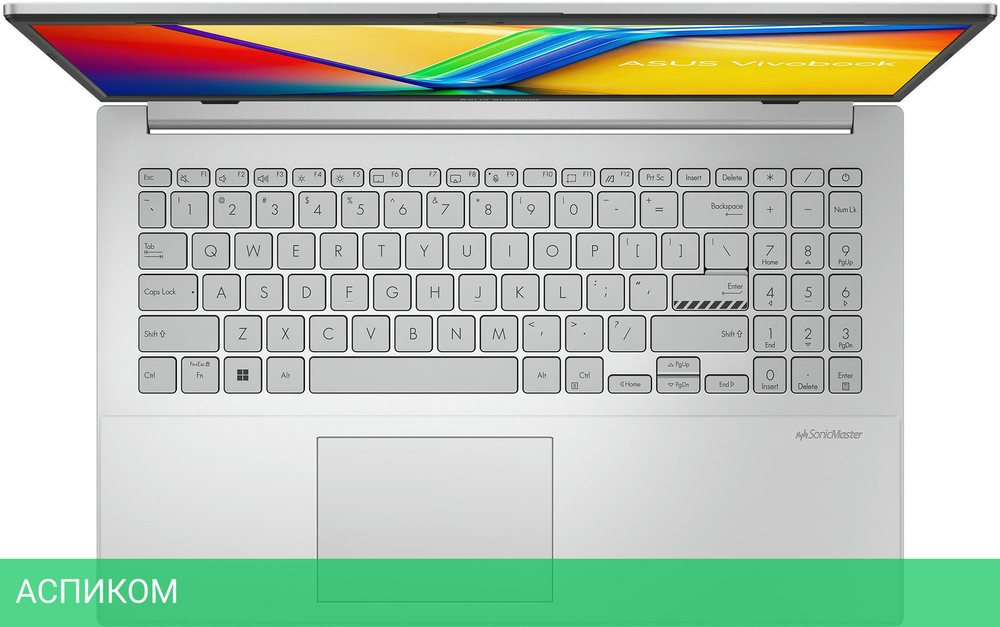 Ноутбук ASUS Vivobook Go 15 E1504GA-BQ856W Cool Silver (90NB0ZT1-M01FX0)