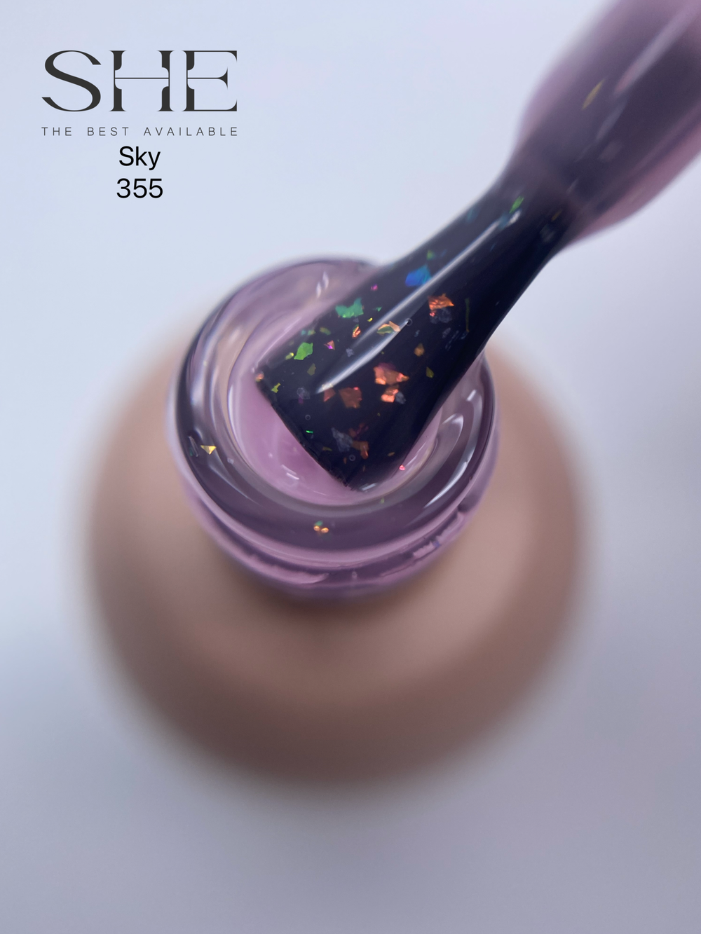 Гель-лак SHE "SKY"  355 10 ml