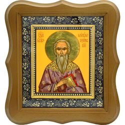 Мирон Кизический  Священномученик. Икона на холсте.