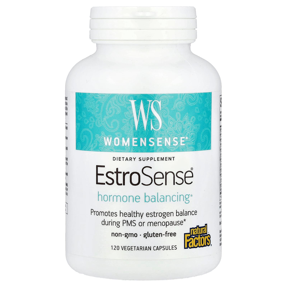 Natural Factors, WomenSense®, EstroSense®, 120 вегетарианских капсул