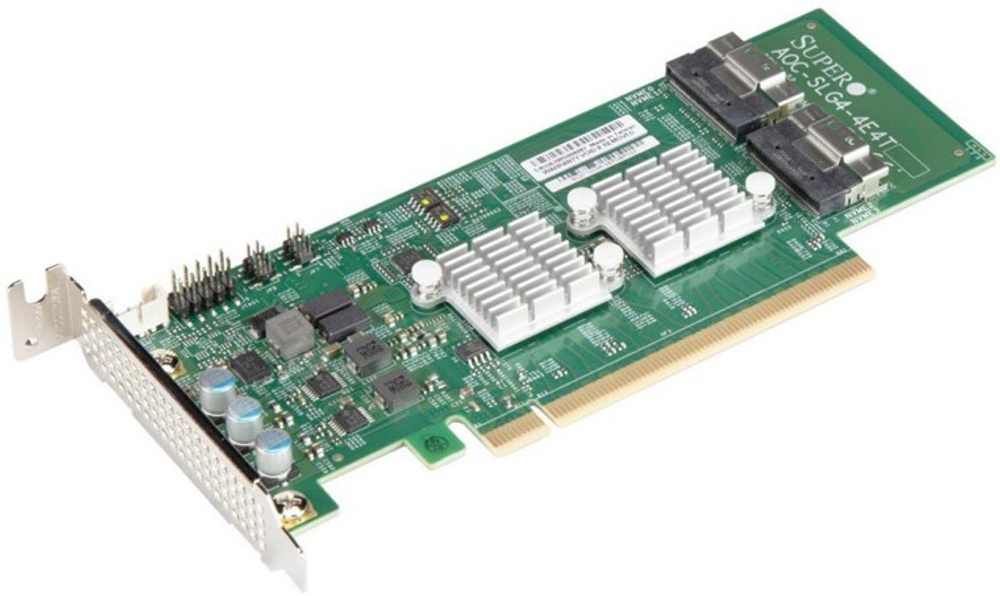 Плата расширения  Supermicro AOC-SLG4-4E4T-O