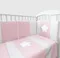 Набор в кровать для новорожденных Lollycottons Maks Star, Розовый
