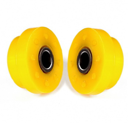 Полиуретановый сайлентблок задней подвески ступицы, крепление поперечного рычага под пружину, (состоит из 2-х половинок) (2 шт.), Точка опоры.2-20-2503