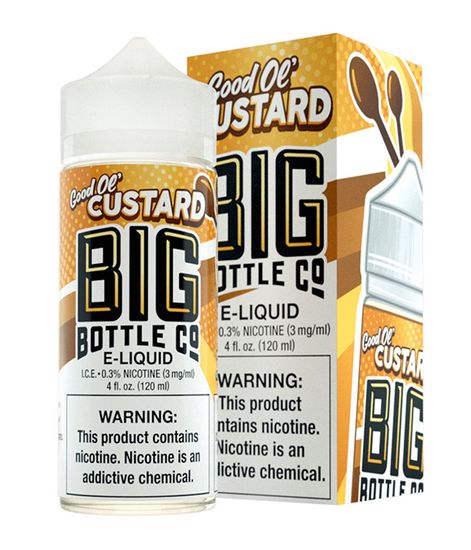Жидкость Big Bottle (120 мл, 3 мг) Good Ol'Custard