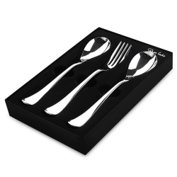 Набор столовых приборов на 1 персону 3 предмета Robert Welch Ashbury Bright Англия фото