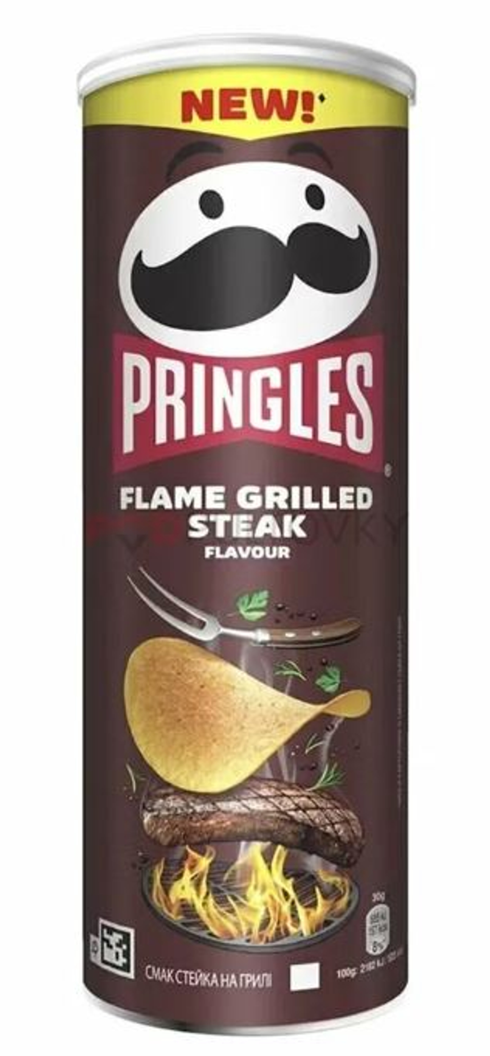 Принглс СТЕЙК на ГРИЛЕ 165г/19
