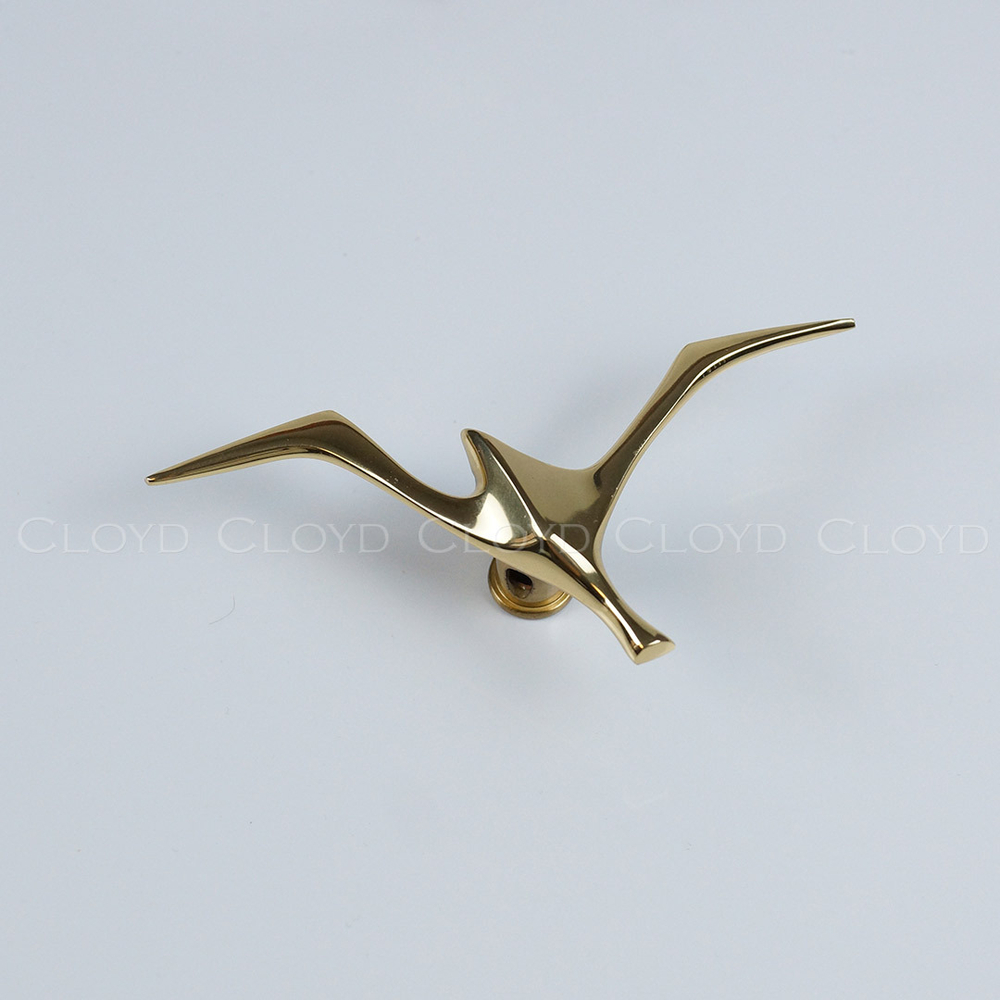 Декор настенный Cloyd арт.50158 / шир. 12 см - латунь / серия 1634