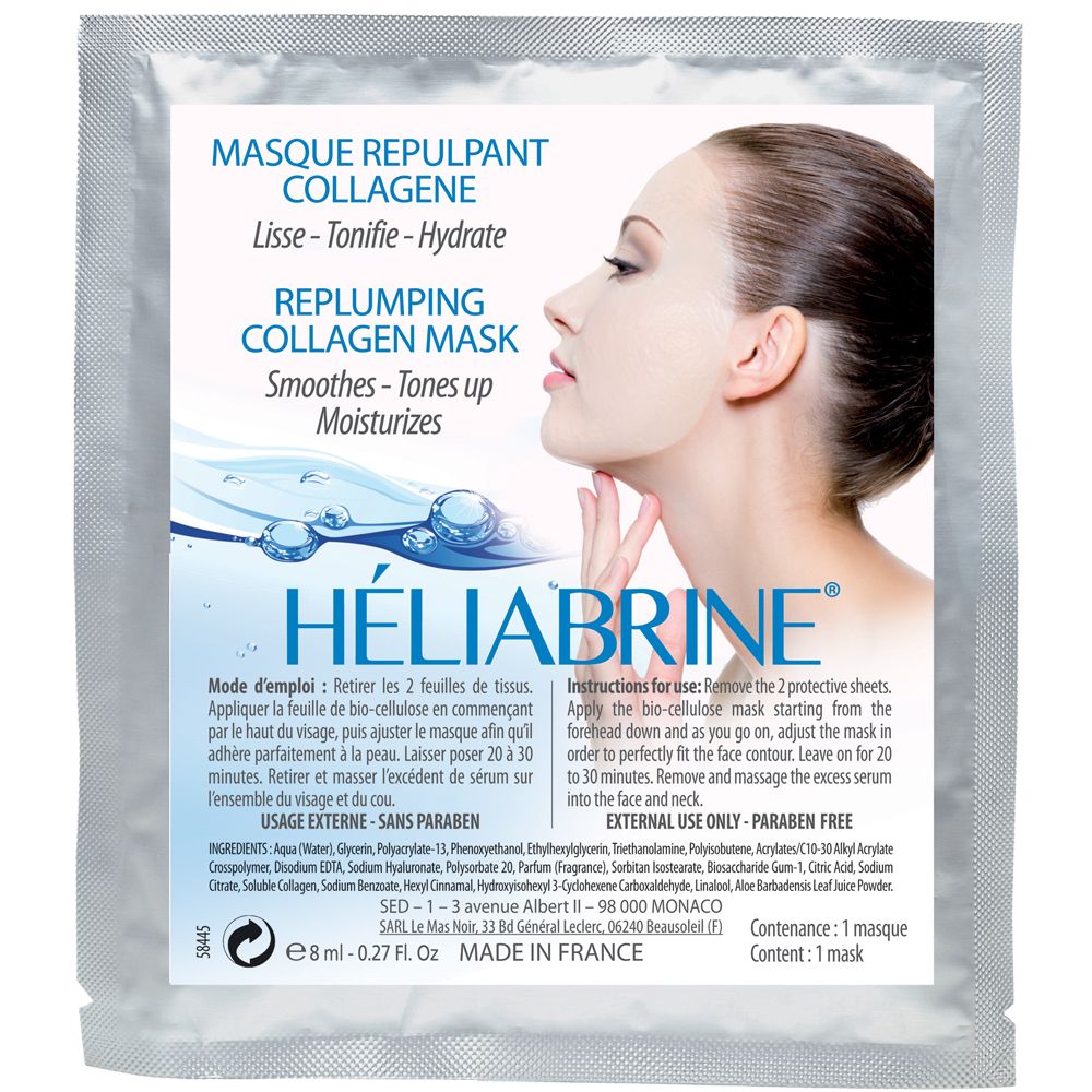 Heliabrine Маска с Коллагеном Replumping collagen mask for face 8 мл