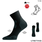 Носки Lasting TKI-908 (Весна Осень Лето) cotton+polypropylene, черный -