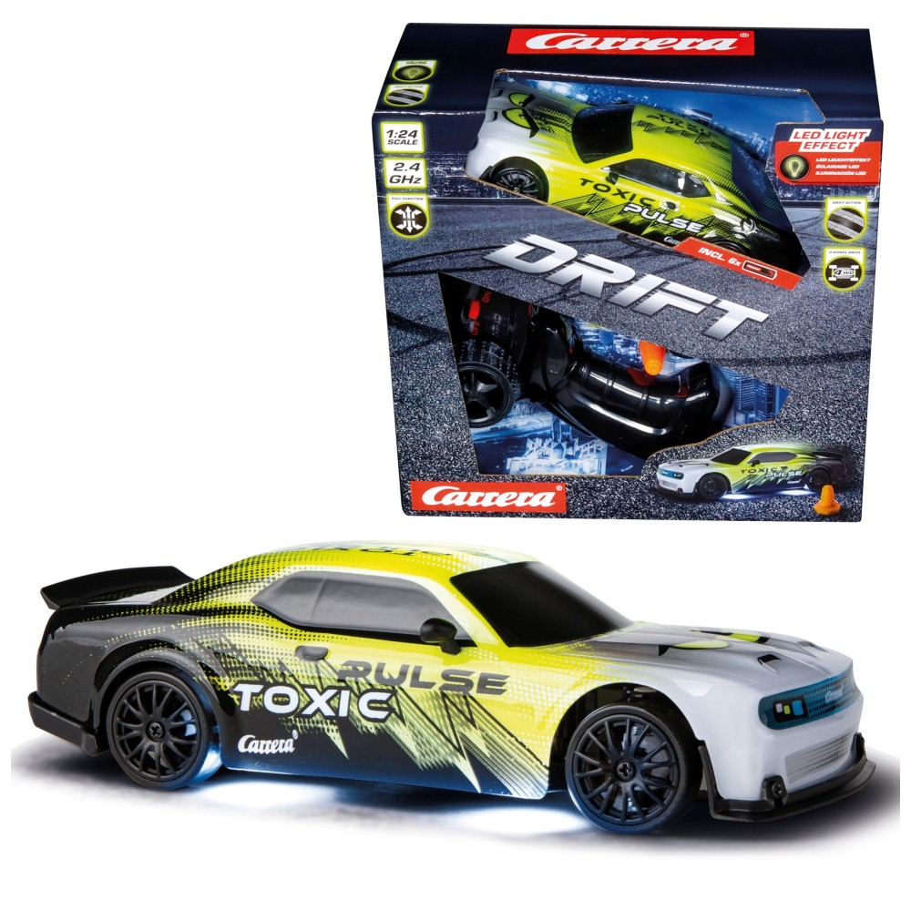 Радиоуправляемый автомобиль Carrera RC Drift Toxic Pulse 240006 1:24 2,4 ГГц — фото 1