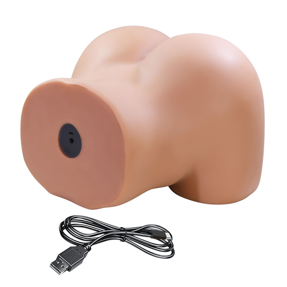 Телесный мастурбатор Julia с 2 любовными тоннелями (Цвет: телесный)