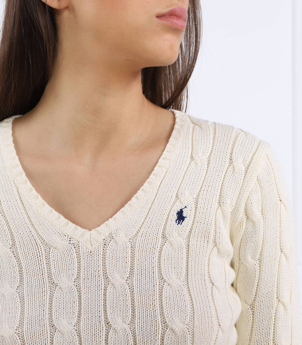 свитер POLO RALPH LAUREN - кремовый(211891641)