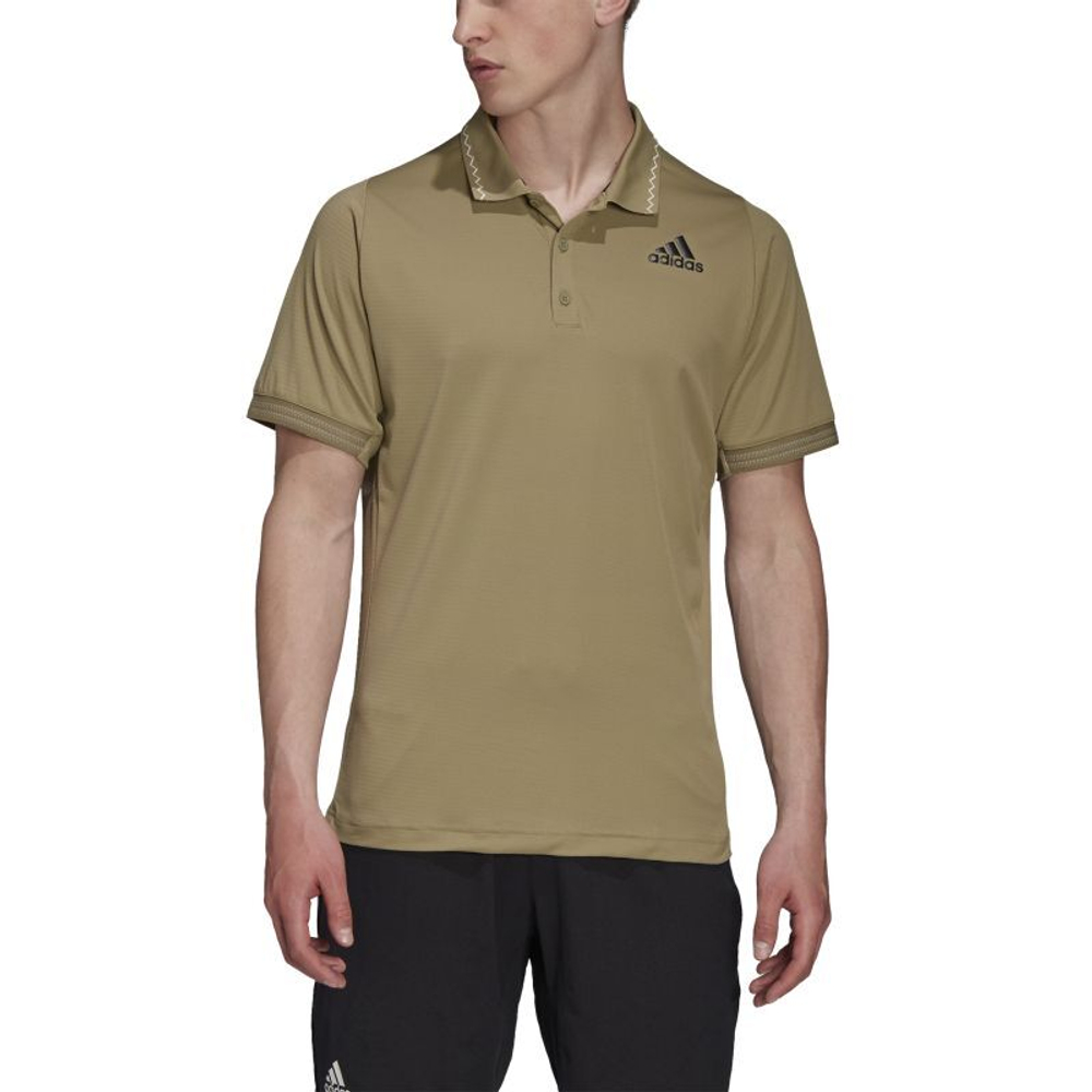 Теннисное поло Adidas Freelift Primeblue Polo Shirt M - orbit green