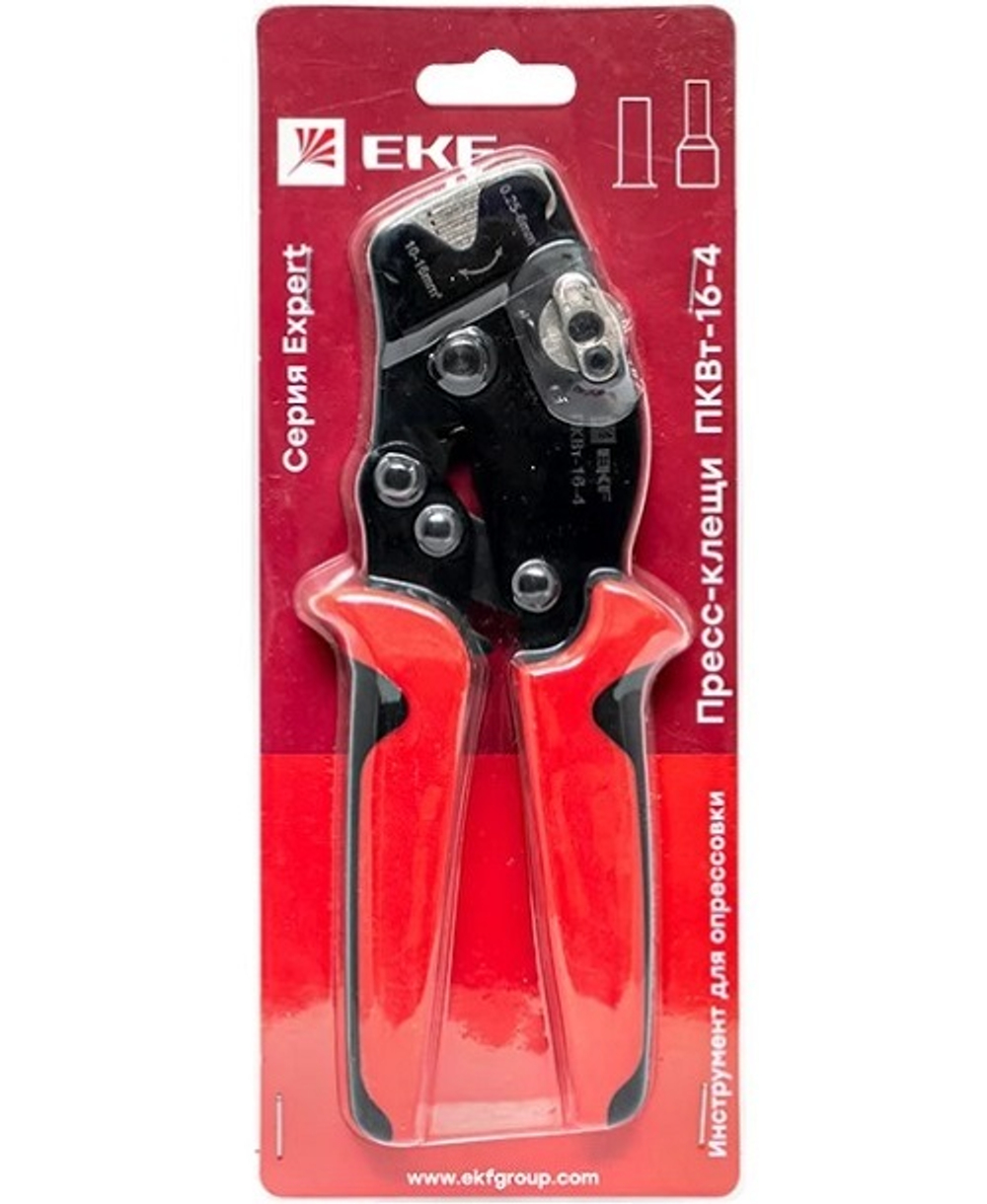 Пресс-клещи  EKF pkvt-16-4-exp