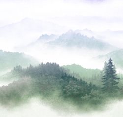 Пейзаж Карельский край панно