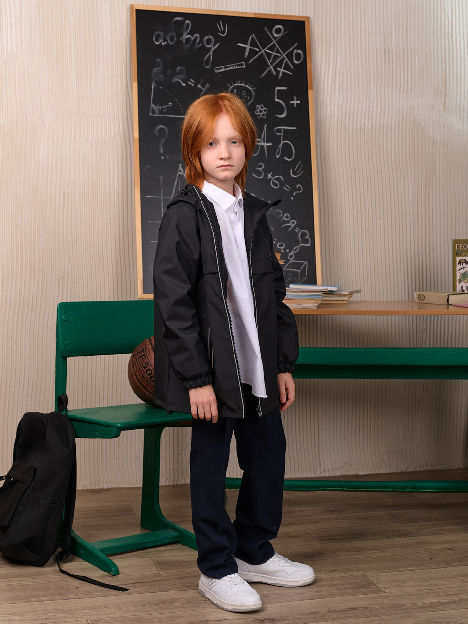 Ветровка детская  SCHOOL черный