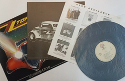 Винтажная виниловая пластинка ZZ Top Eliminator (Japan 1983)
