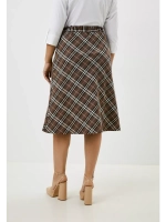 Юбка в клетку plus size
