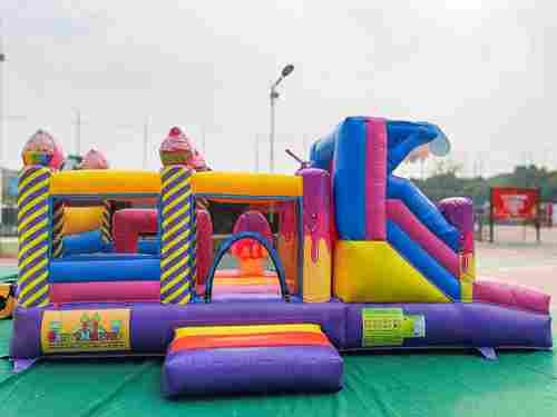 Коммерческий надувной батут «Сладкое царство» 5,2*2,7*2,05 м