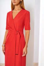 51296 Платье женское (красный)