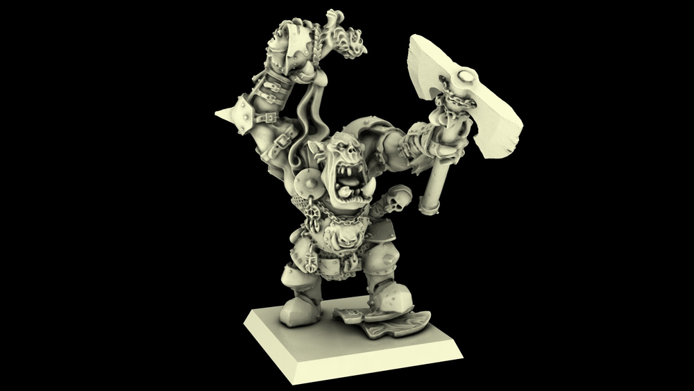 Orc Grimgor Iron Hide