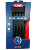 Замок ABUS 6000K/90 Черный SH BORDO Big