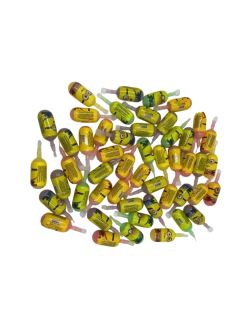 Желе в мини бутылках с фруктовым вкусом , 50шт