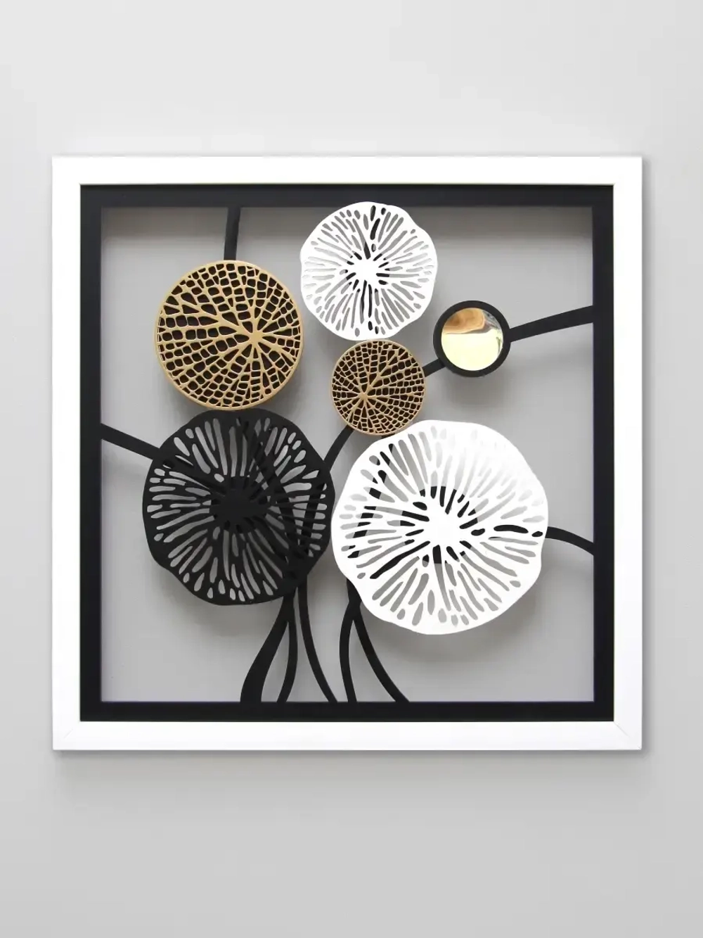 Декор для дома на стену 43*43 см