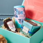 Fortnum & Mason Tea & Biscuit Gift Set подарочный набор чай и печенье, английский чайный набор 150г