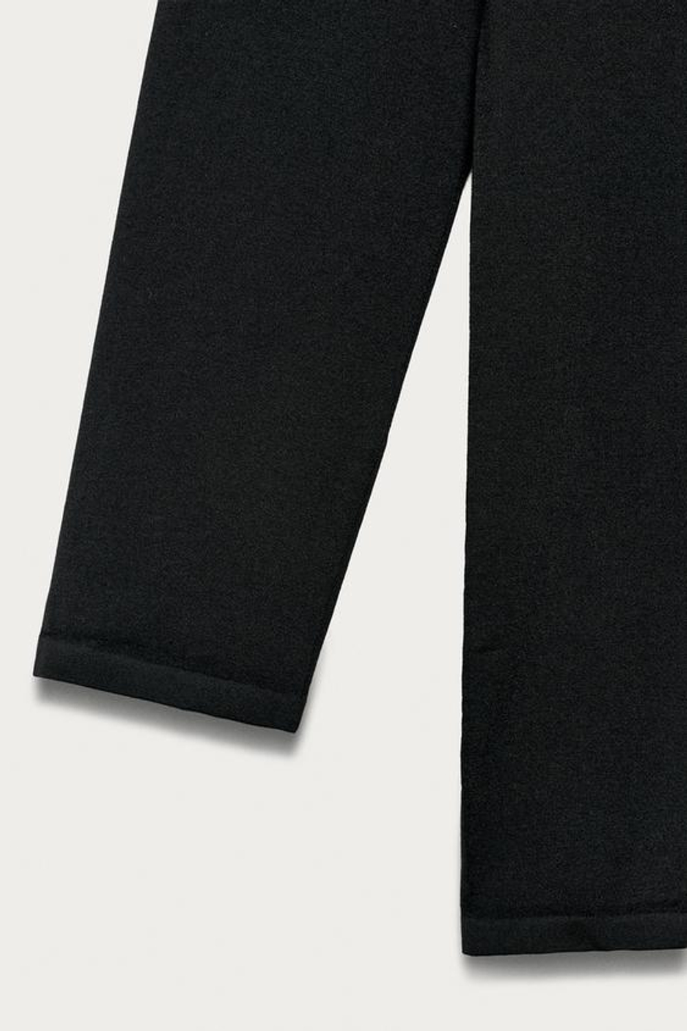 ZARA X MARISA BERENSON БЕСШОВНЫЙ ТОП, ЧЕРНЫЙ