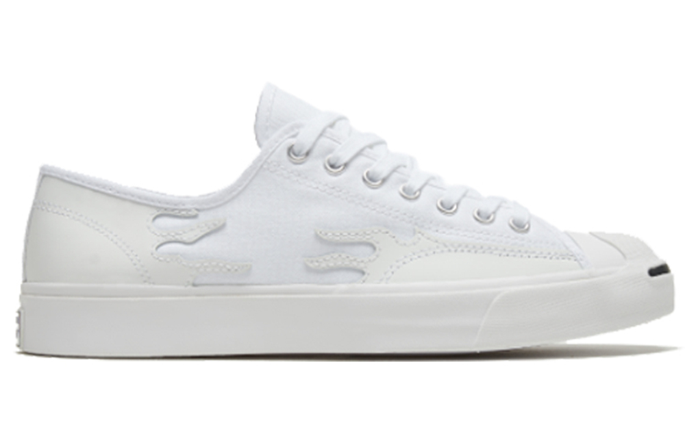Converse Jack Purcell "White Flames" Low Top